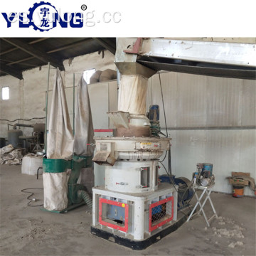 Máquina de fabricación de pellets de madera de álamo YULONG XGJ560